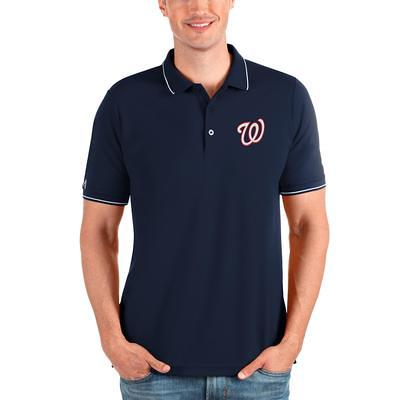 Men's Antigua White Washington Nationals Compass Polo - Yahoo Shopping