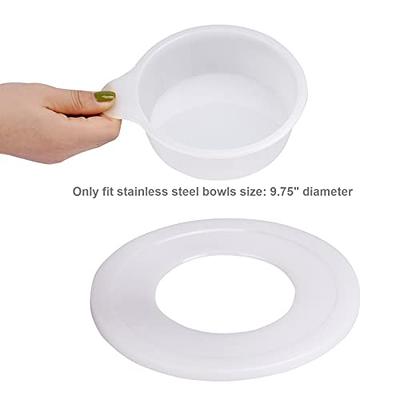 2 Pack Mixer Bowl Covers Splatter Guard Lids For Kitchen Aid 4.5