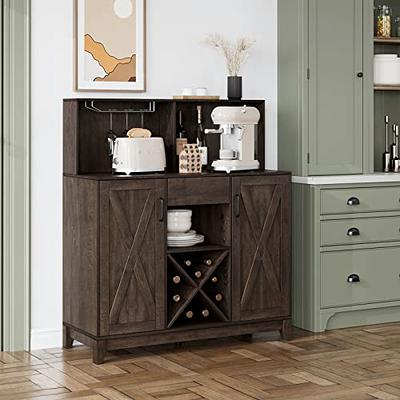 Coffee-bar  Coffee bar, Home decor, Liquor cabinet