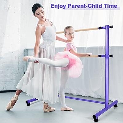 What is Wooden Gym Bar Ballet Bar Gymnastic Equipment Portable