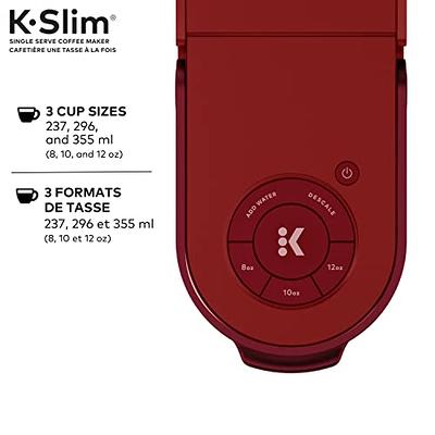 Keurig - K-Slim Single-Serve K-Cup Pod Coffee Maker - Black