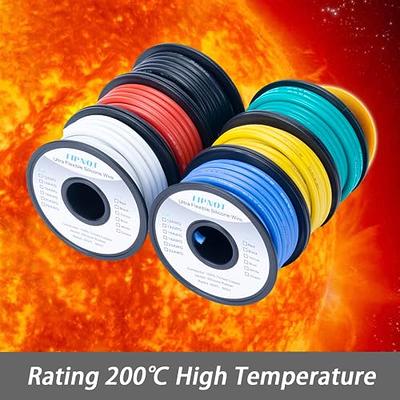 10 AWG tinned copper wire model battery cable black red white blue green  yellow orange