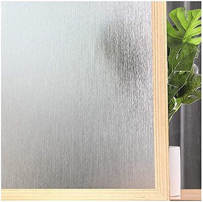 35.4 in. x 78.8 in. No Glue Self Static Removable Frosted Glass Privac