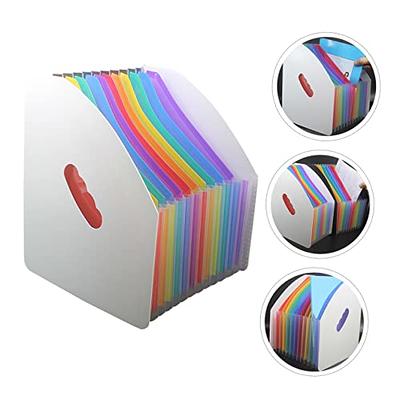  NUOBESTY 3Pcs File Folder Clear Binder folders