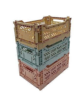 Utility Narrow Stackable Plastic Bins