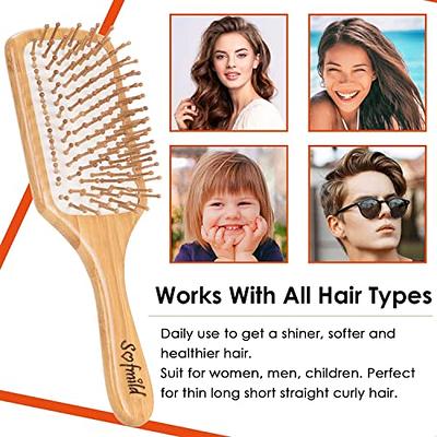 Natural Wooden Kid's Small Hair Brush