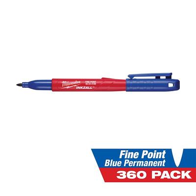 Milwaukee 48-22-3123 INKZALL Fine Point Silver/Gold Markers - 2/Pack