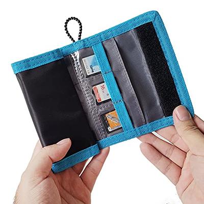 PHIXERO 24 Slots SD Card Case for Cards Storage Waterproof Shock Resis