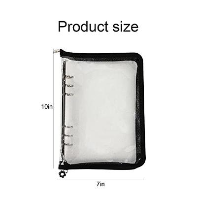  MultiBey A6 Binder Personal Ring Planner Clear A6