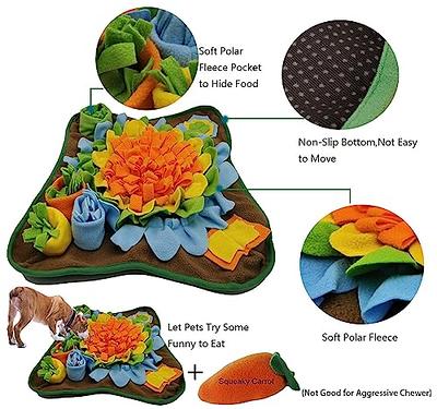  AWOOF Snuffle Mat Pet Dog Feeding Mat, Durable Interactive Dog  Puzzle Toys Encourages Natural Foraging Skills : Pet Supplies