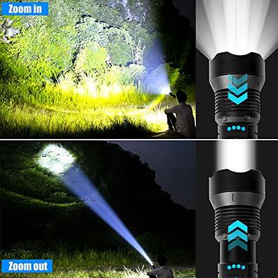 WUBEN C3 LED Type-C Rechargeable 1200 lumens Flashlight With Battery +  Holster