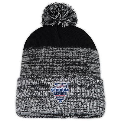 Fanatics Branded Black Pittsburgh Penguins 2023 NHL Winter Classic Cuffed Knit Hat with Pom