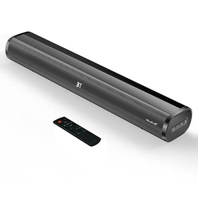 wogree Mini Soundbar 16-Inch 50W with Bluetooth, Optical, AUX, USB