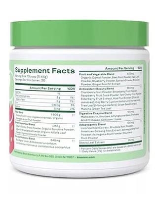 Bloom Nutrition Greens And Superfoods Powder - Mango - 11.94oz