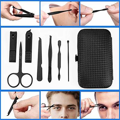 Utopia Care 15 Pieces Manicure Set - Stainless Steel Manicure Nail Clippers  Pedicure Kit - Professional Grooming Kits, Nail Care Tools with Luxurious