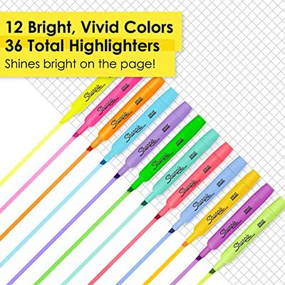 Sharpie Narrow Chisel Tip Pocket Highlighters – Assorted Colors