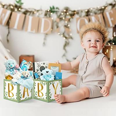 Levfla Sage Green Baby Centerpiece Boxes, Party Floral Arrangement Favor  Blocks Holder, Baby Shower Gender Reveal Table Display, Boy or Girl  Decoration Ideas without Flowers Set of 4 - Yahoo Shopping