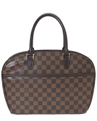 Pre-Owned Louis Vuitton Tribeca Carre Damier Ebene Brown 