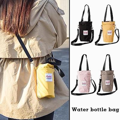 Cartoon Water Bottle Holder Bag Portable Carrier Adjustable
