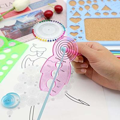 KITANIS 14Pcs Paper Quilling Tool and Supplies, Include 5Pcs