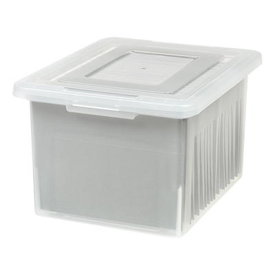 Iris USA Weatherpro Legal File Storage Box, Set of 3