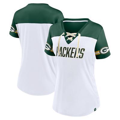 New Era / Women's Green Bay Packers Lace White Plus Size Long