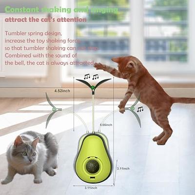 Wmicaldom 3-in-1 Interactive cat Toys Puzzle Leakage Food Device