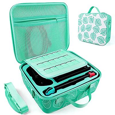 Carrying Storage Case for Nintendo Switch/For Switch OLED Model (2021),New  Leaf Crossing Hard Shell Travel Storage Bag Fits Complete Switch System  Console,Pro Controller with 24 Games Cards Slots - Yahoo Shopping