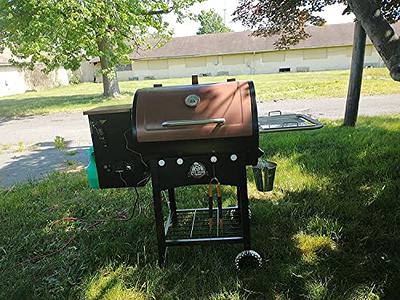 Mountain Grillers BBQ Grill Grate Scraper Wide Portable Grill Scrubber Fits Almost Any Grill, Griddle, Smoke Oven Grate Compact Non Slip Stainless