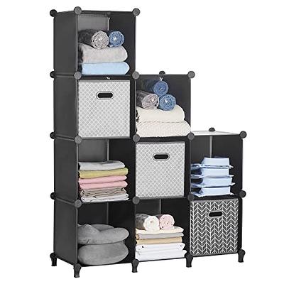 Portable Bedroom Wardrobe Closet System Clothes Home Organizers Storage  Rack