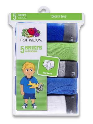 Fruit of the Loom Toddler Boy Cotton Briefs, 5 Pack - Yahoo Shopping