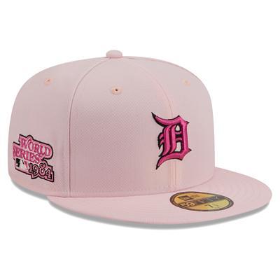 Men's New Era Pink Oakland Athletics 1989 MLB World Series 59FIFTY Fitted Hat