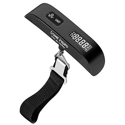 Fosmon Digital Luggage Scale, 110 LB Stainless Steel Hanging