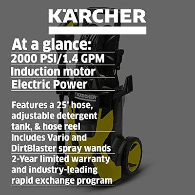 Kärcher 2000 PSI Electric Pressure Washer, Vario Power