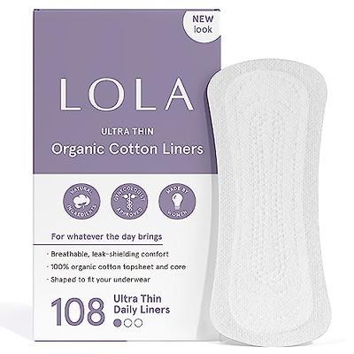  Rael Reusable Panty Liners Menstrual, Organic Cotton