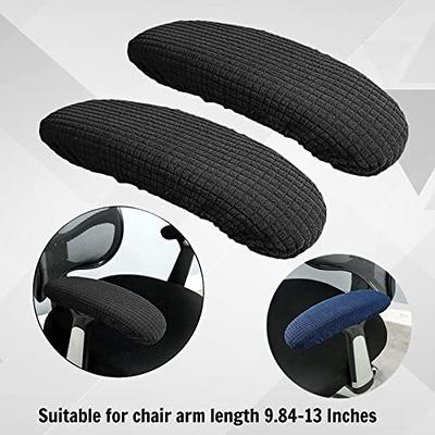 2pcs Elastic Chair Armrest Cover Slipcover Office Computer Chair Arm Covers  Dustproof Decoration