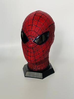 The Amazing Spiderman Mask Amazing Spiderman 2 Cosplay Mask With Faceshell  and Lenses Amazing Spider-man Wearable Movie Prop Replica 