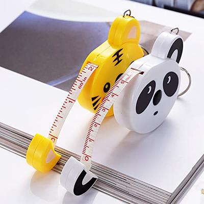 4pcs 60-Inch 1.5 Meter Soft Retractable Measuring Tape for Body