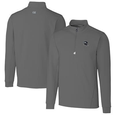 Men's THE GREAT PNW Blue Seattle Seahawks Camo Level Half-Zip