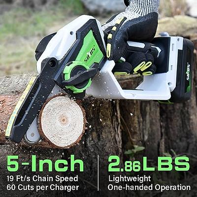  Pole Saw 8-Inch Cordless Pole Saws for Tree Trimming and  18-Inch Pole Hedge Trimmer 2-in-1, 15-Feet MAX Reach, 16ft/s Speed, Auto  Oiling Pole Chainsaw with 20V 2.0Ah Battery & Charger 