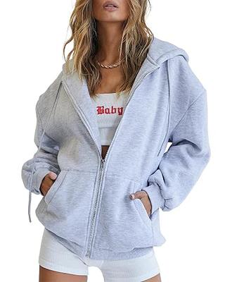 ANRABESS Women's Oversized Hoodies Fleece Casual Drop Shoulder Athletic  Sweatshirts Long Sleeve Pullover 2023 Trendy Top