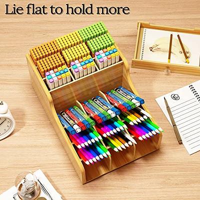 Desk Organizers Office Storage Supplies: Pen Holder Accessories for Pencil  Marker - Wooden Desktop Stationary Organization for Office Decor - Art  Supply Desk Caddy for Classroom School Home - Yahoo Shopping