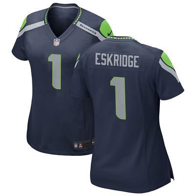 Seattle Seahawks Nike Custom Game Jersey - White