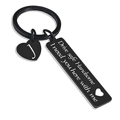 SSLBeryl Drive Safe Keychain Gifts for Valentines Day Anniversary