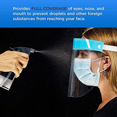 Clear Anti-Fog Plastic Visible Mouth Face Covers Transparent Face Mask For  Food Service Sanitary Mask With Elastic