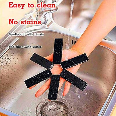 4pc Silicone Trivet Mat, Non-slip Silicone Table Mat Heat Resistant Mat For  Spoon Holder, Oven Mitts, Placemats, Pot Holders (4 Pack)