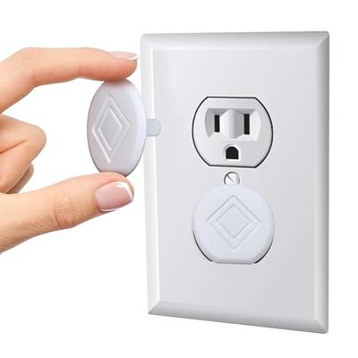  Outlet Covers Baby Proofing (40 Pack) with Hidden Pull