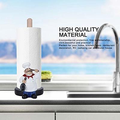 Resin Chef Double-Layer Paper Towel Holder Figurines, Layer Paper Towel  Holder Resin Crafts Display,Resin Chef Double Layer Paper Towel Holder Home  Cake Shop Restaurant Crafts Decoration Ornament - Yahoo Shopping