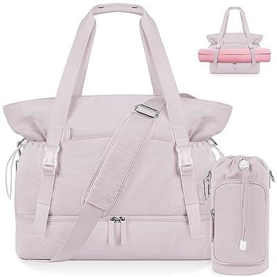 Women Duffel Bags Gym Bag Yoga Mat Bag With Water Bottle Bag Womens  Handheld Sports Independent Shoe Compartment Yoga Bag Large Capacity  Waterproof Travel Bag From Queenqueen, $29.53