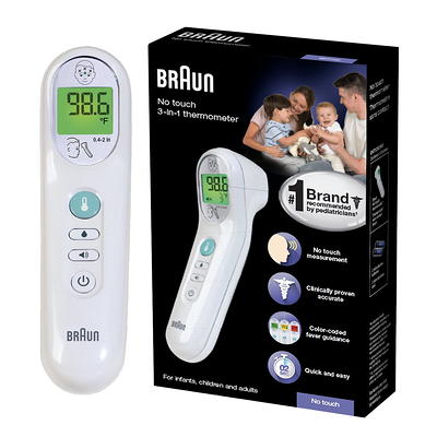 Dr. Talbot's Flex Tip Digital Thermometer with Protective Case - Fahrenheit  and Celsius Digital Read Baby Thermometer - 3+ Months